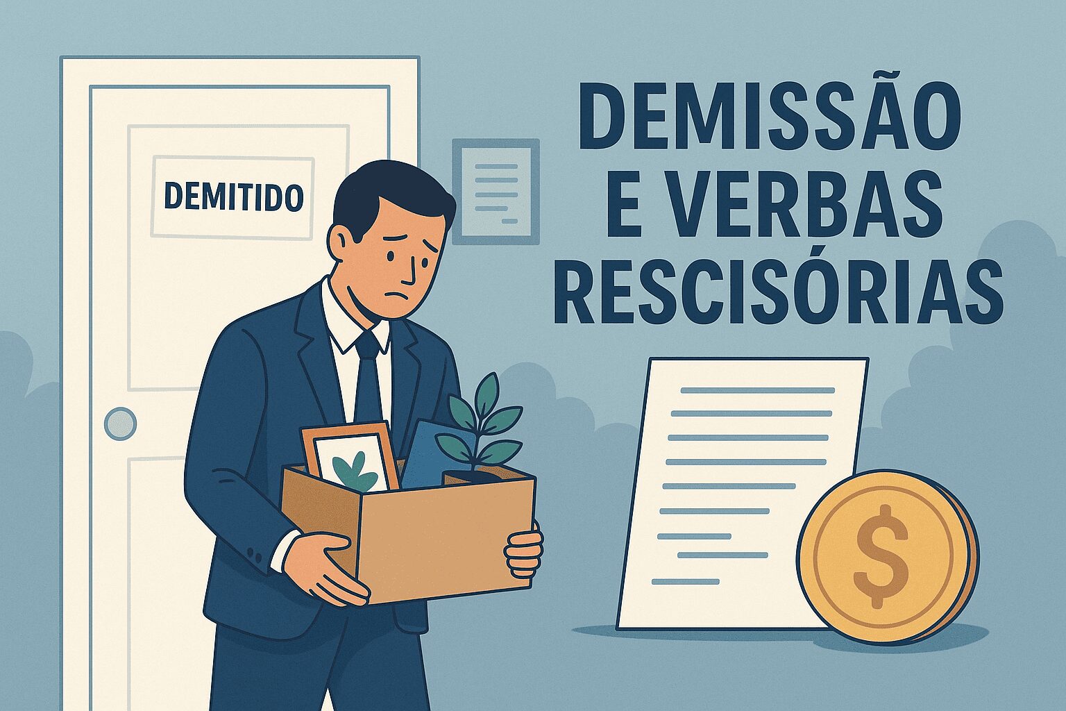 Tipos de demissão e verbas rescisórias devidas